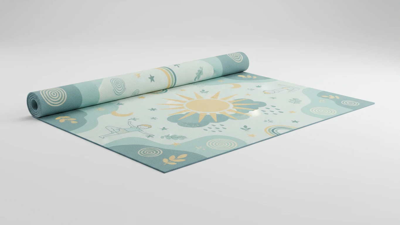 Kids Mindfulness and Yoga Mat