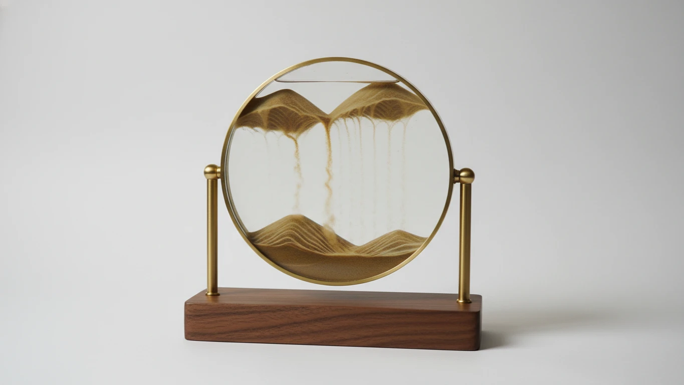 Kinetic Desktop Sand Art Motion Decor