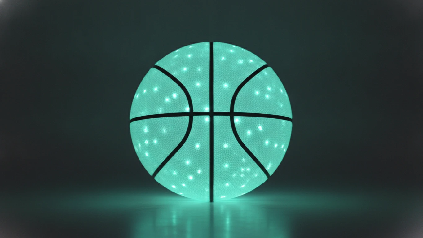 LED Glow-in-the-Dark Basketball