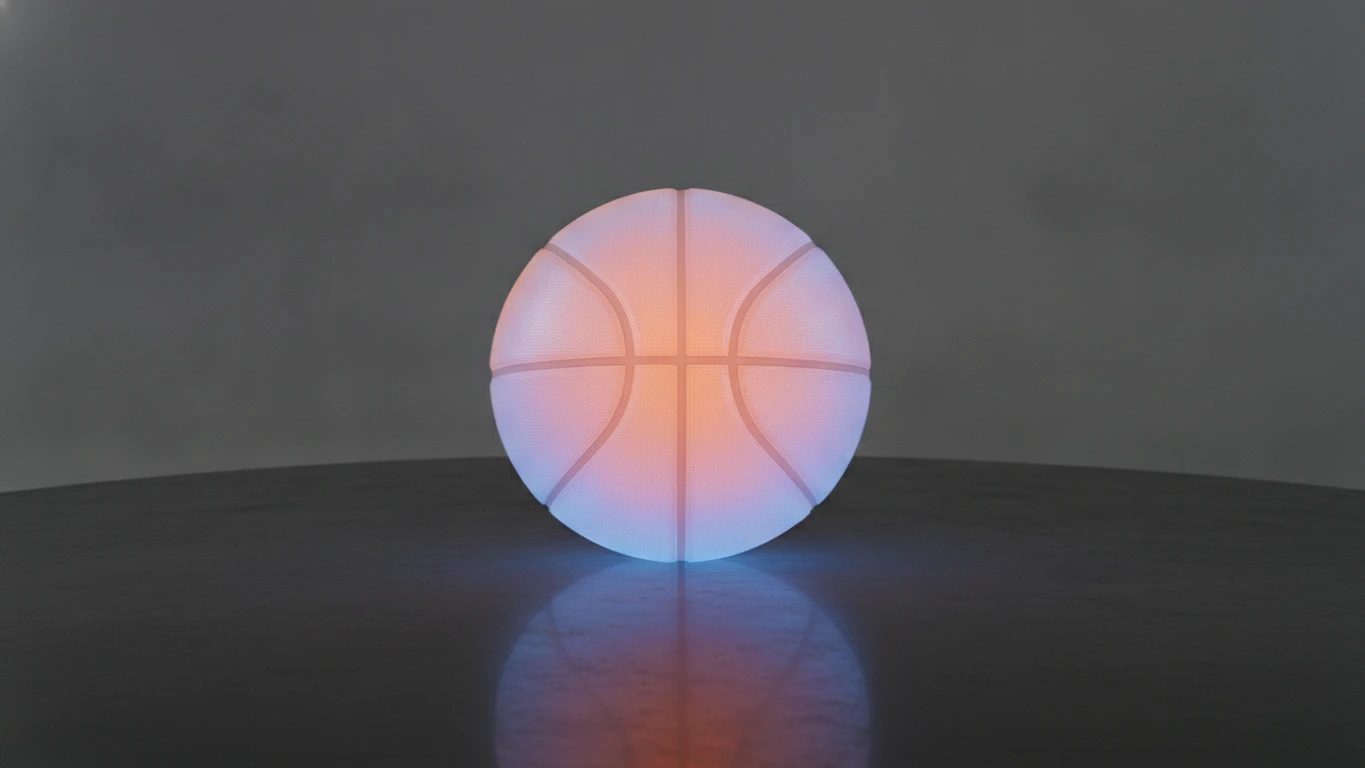 LED Light-Up Athletic Basketball