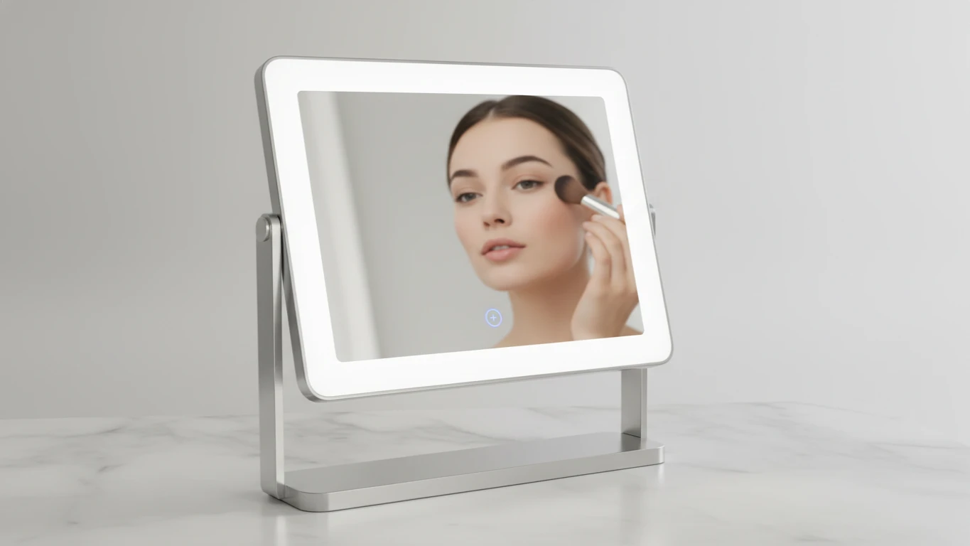 LED Vanity Mirror with Adjustable Brightness