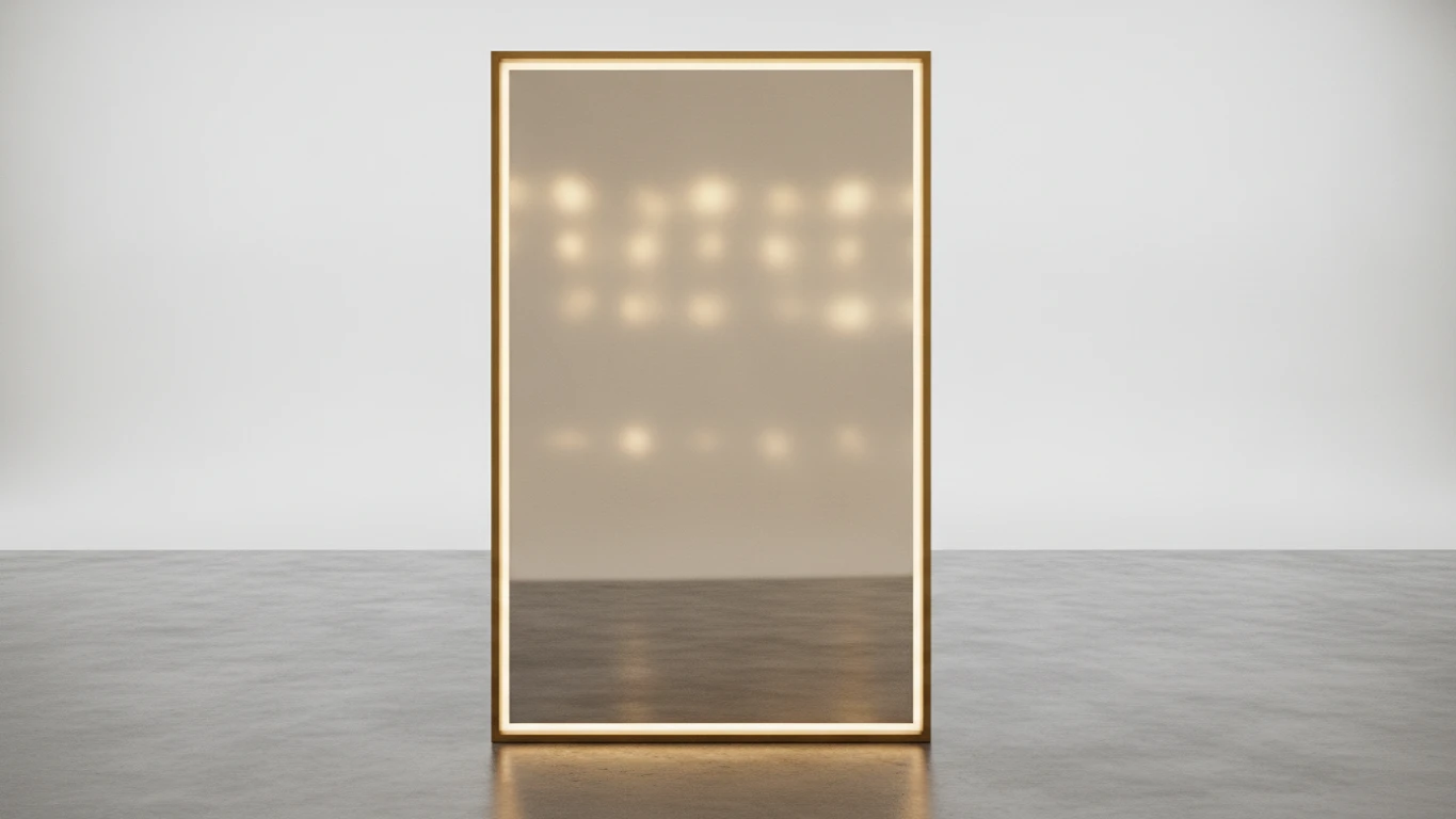 Large Floor Mirror for Self-Discovery