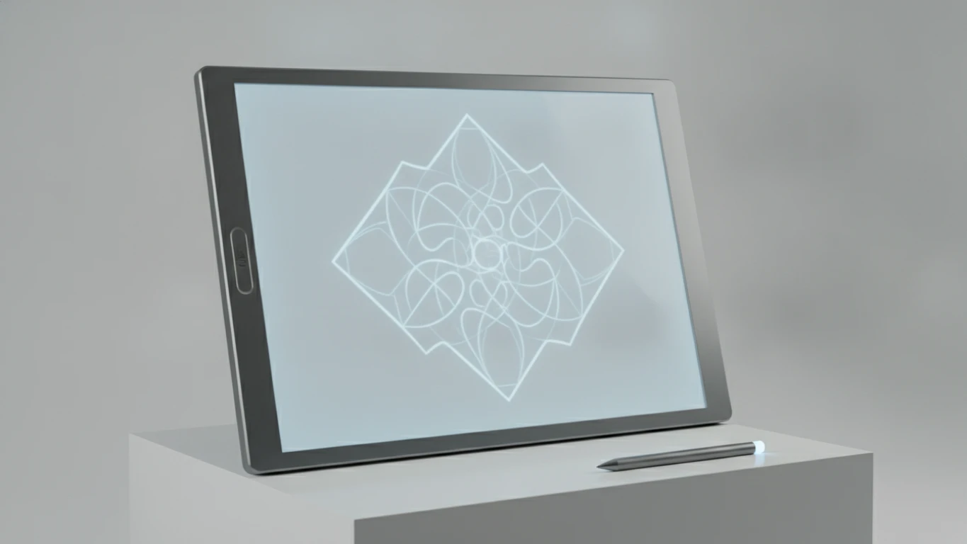 Large Glow-with-Light Art Drawing Pad
