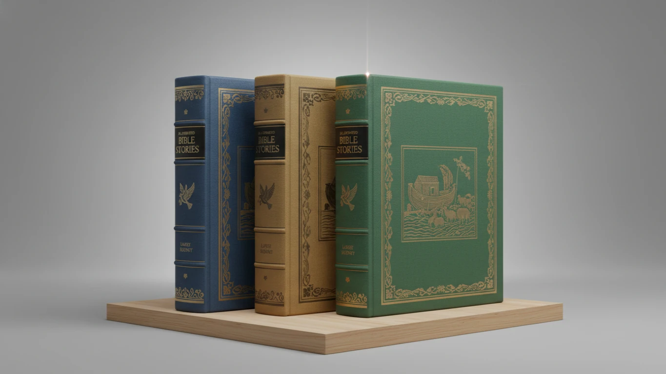 Large-Print Illustrated Bible Stories Collection