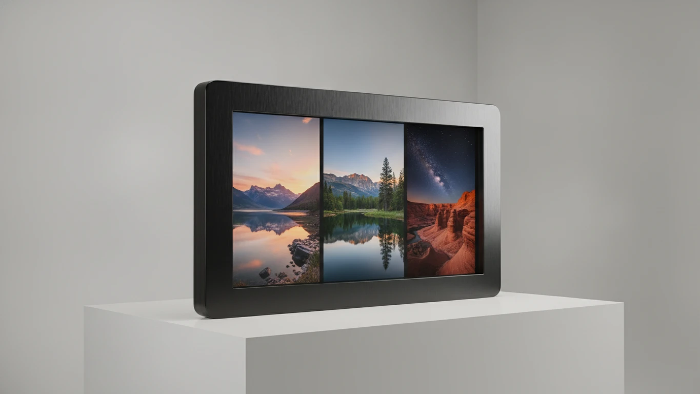 Large-Scale Digital Photo Frame