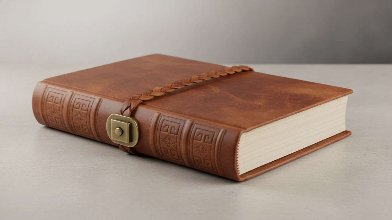 Leather-Bound Anniversary Journal