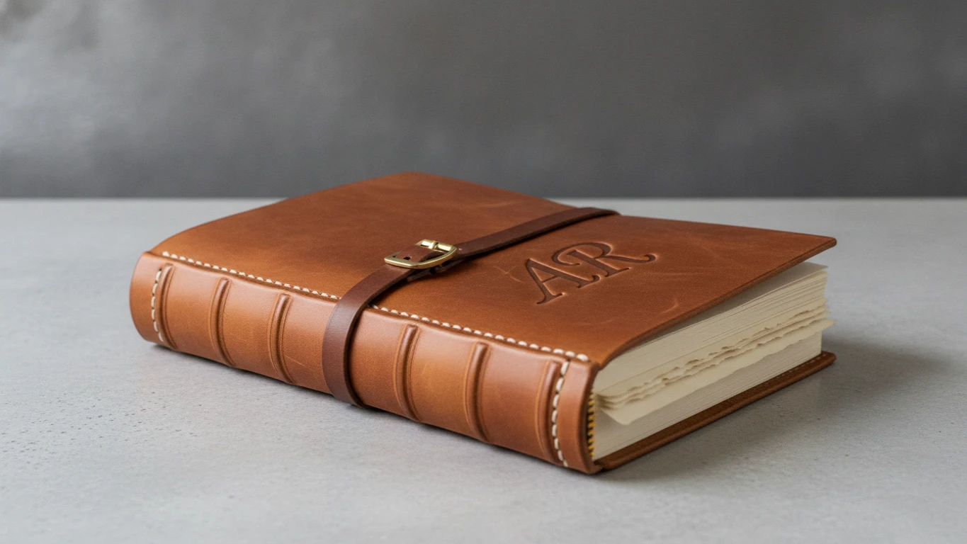 Leather-Bound Personalized Journal