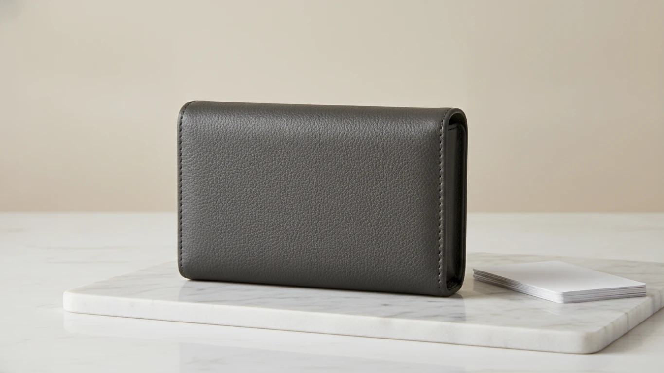 Leatherette Contact Card Organizer