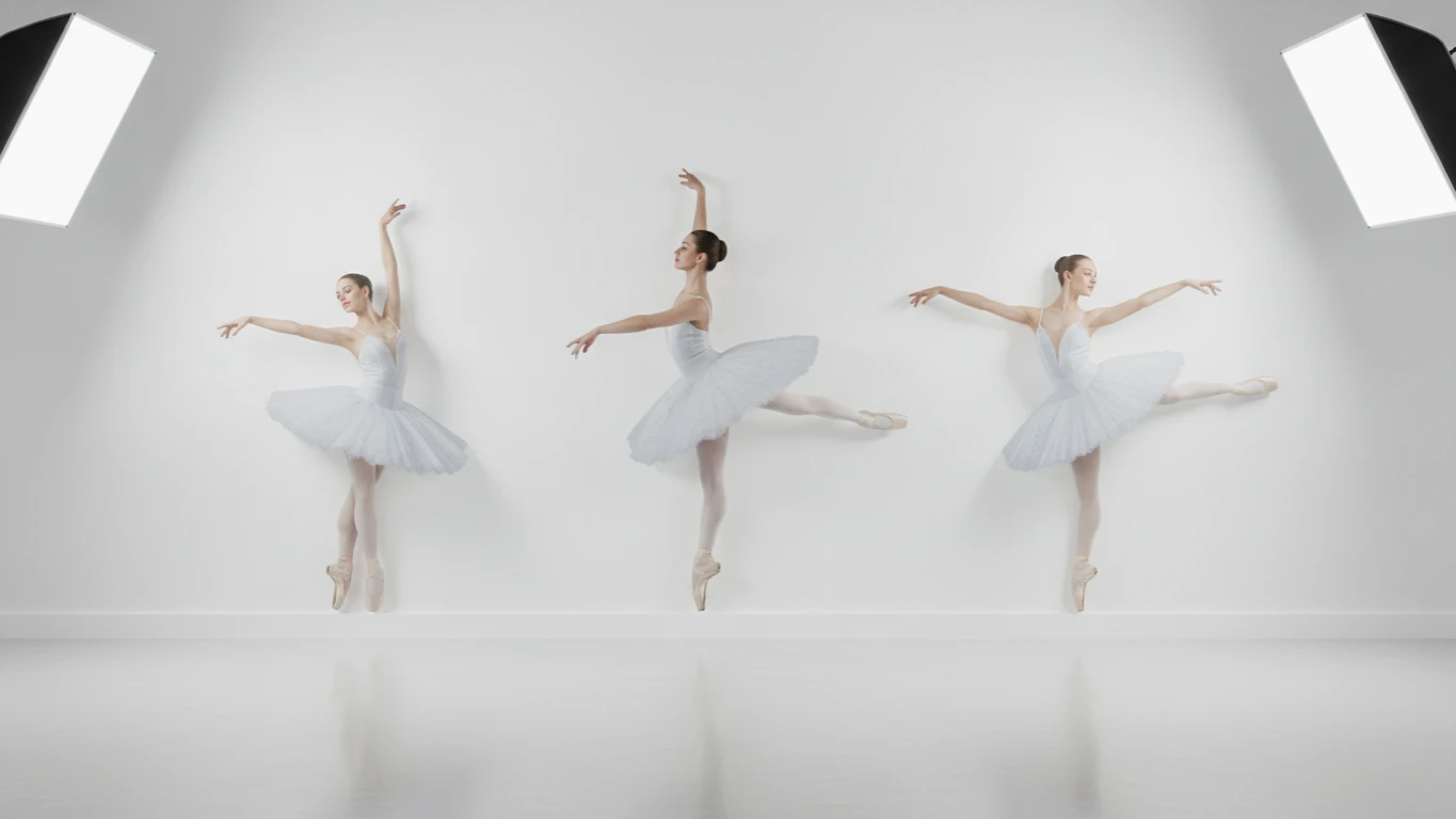 Life-Size Ballerina Wall Decals
