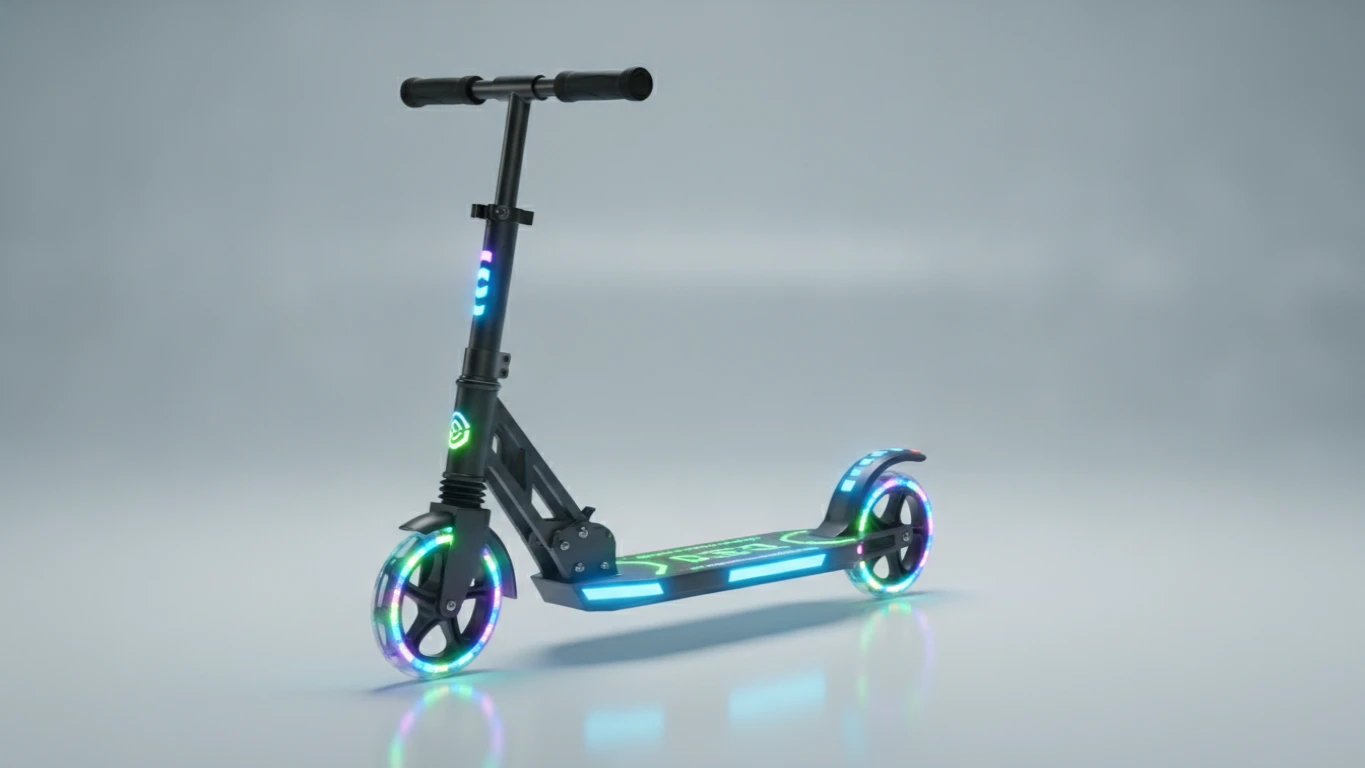 Light-Up Performance Kick Scooter