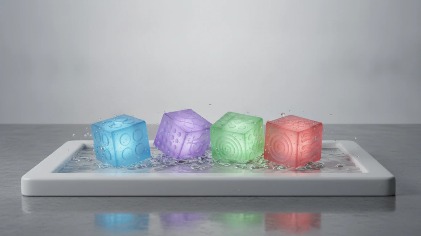 Light-Up Sensory Bath Cubes