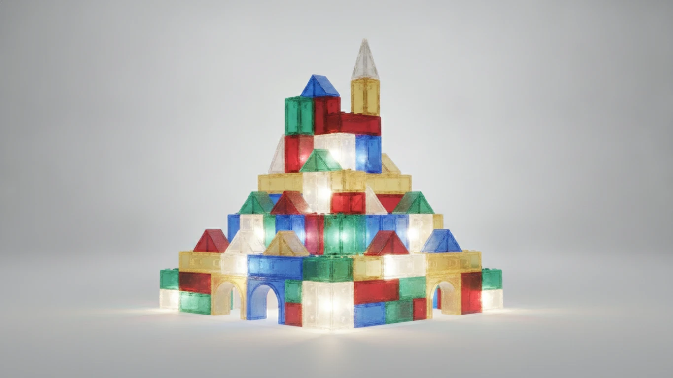 Light-up Building Block Set