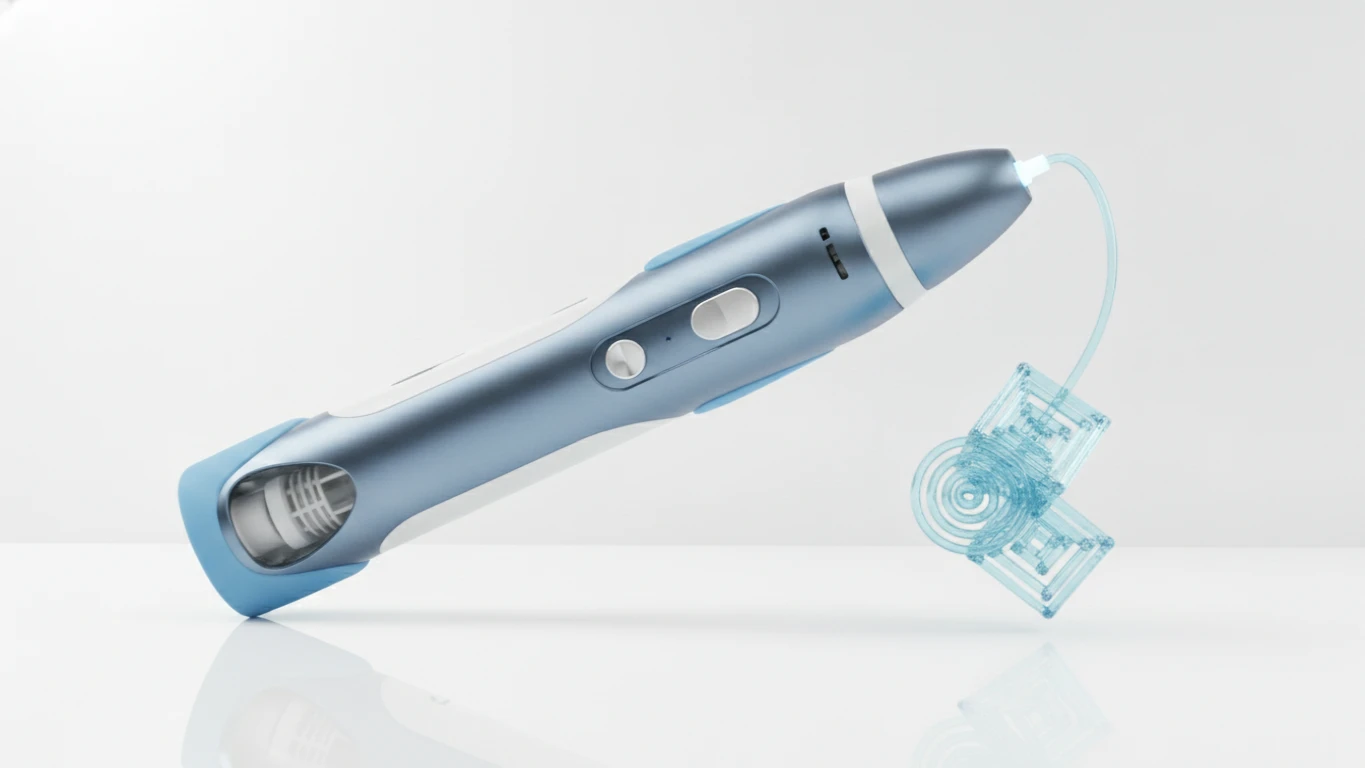 Low-Heat 3D Drawing Pen