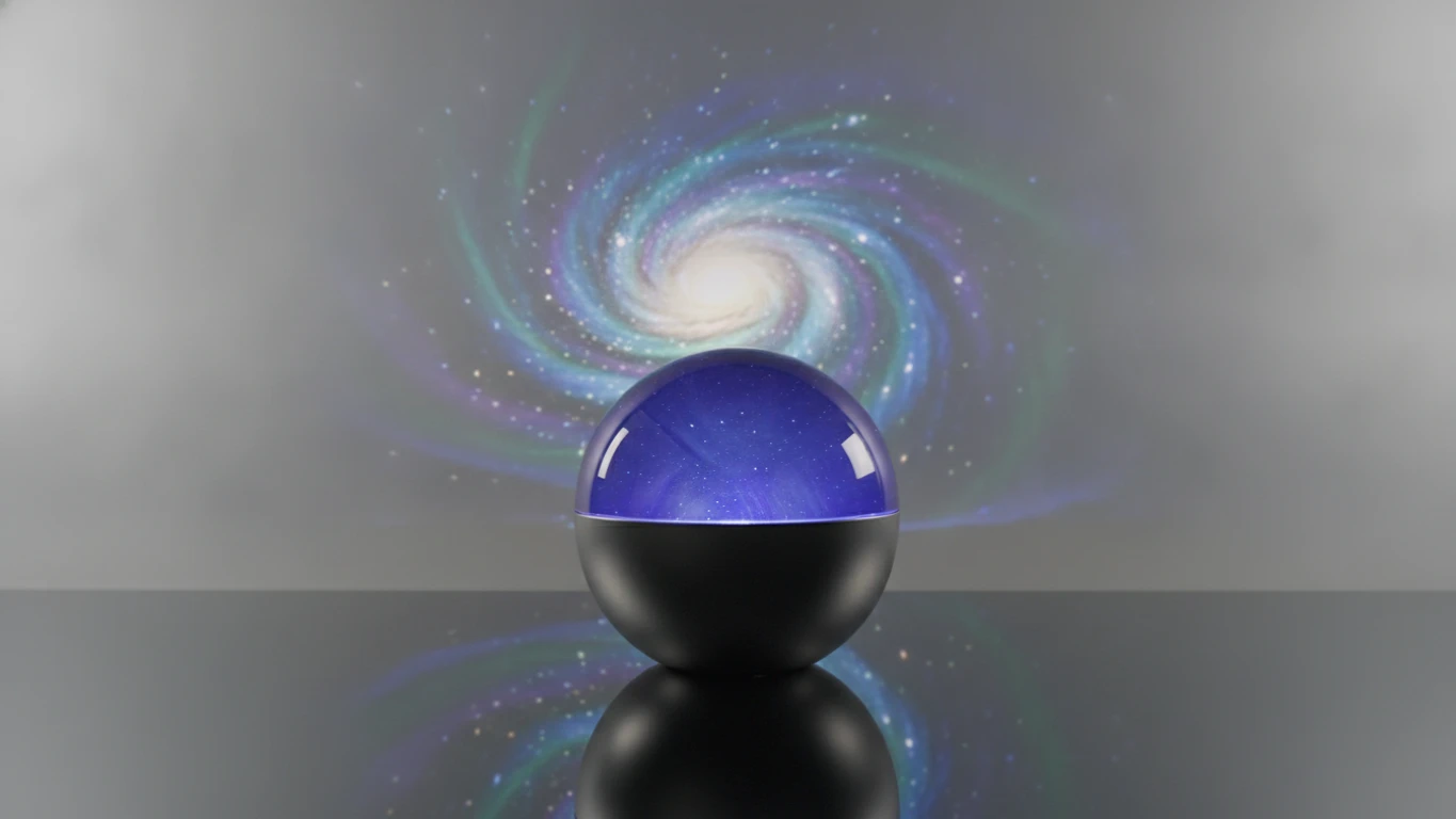 Luminous Galaxy Projection Lamp