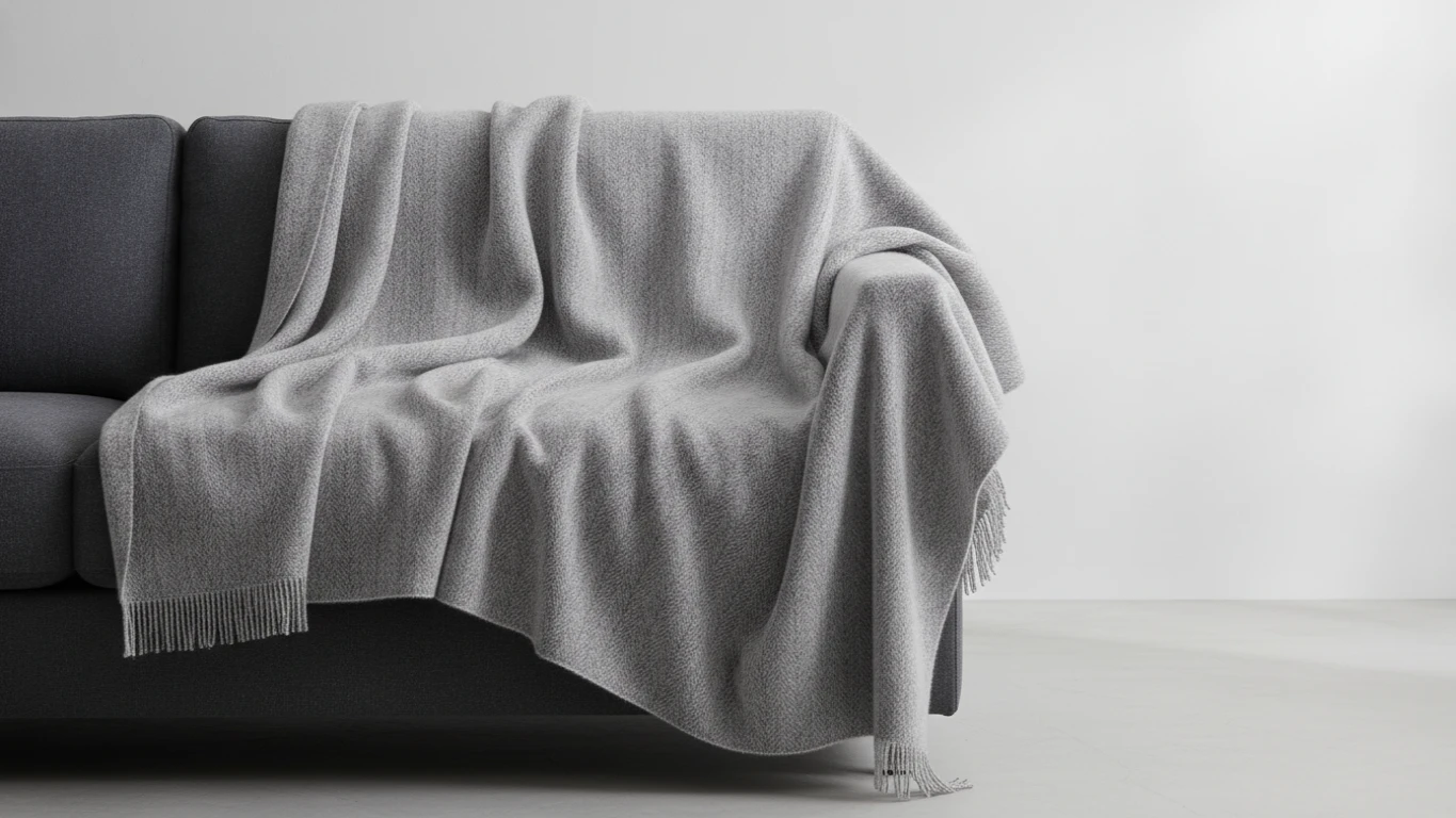Luxury Cashmere Lounge Throw Blanket