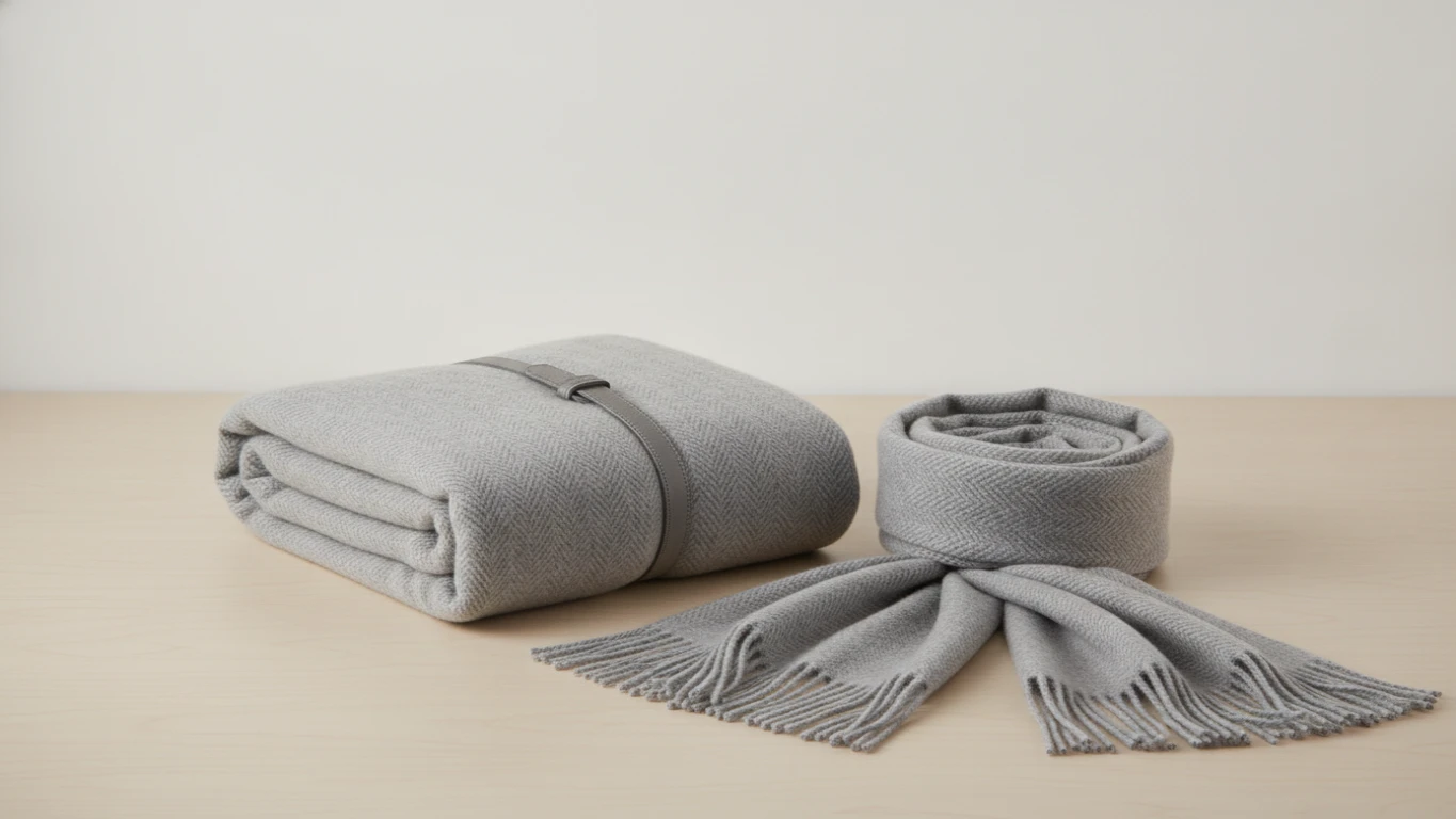 Luxury Cashmere Wrap and Scarf Set