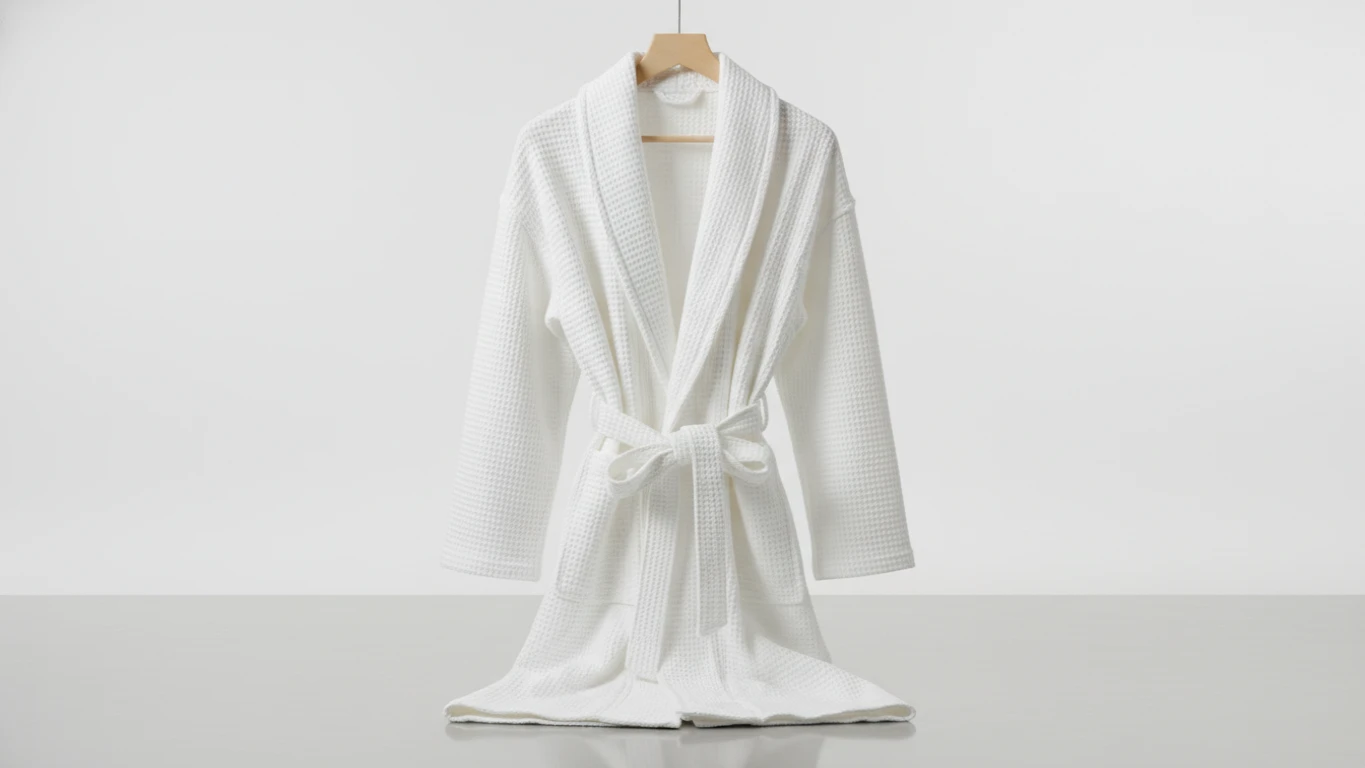 Luxury Cotton Waffle Robe