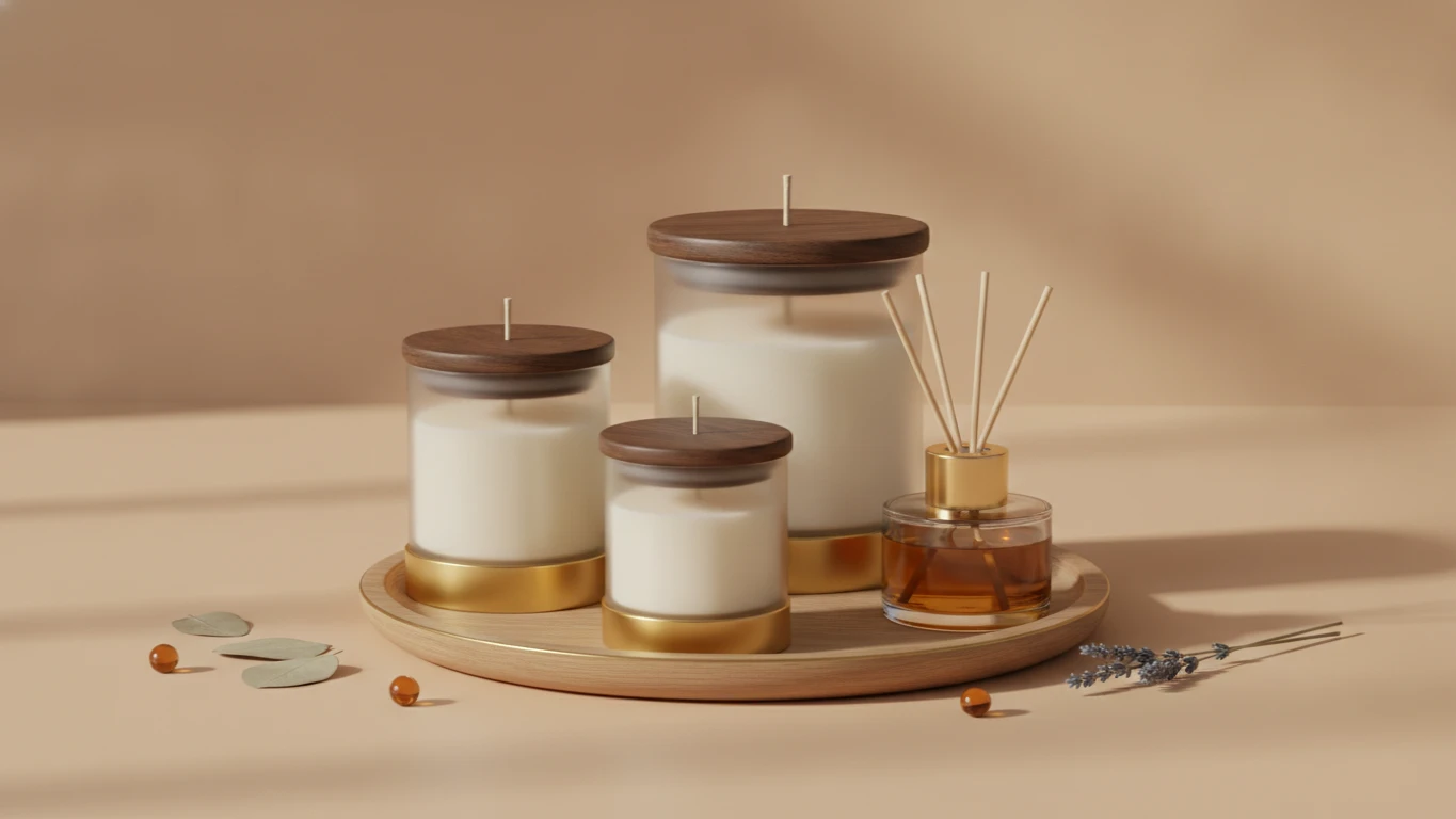Luxury Essential Oil Candle Set