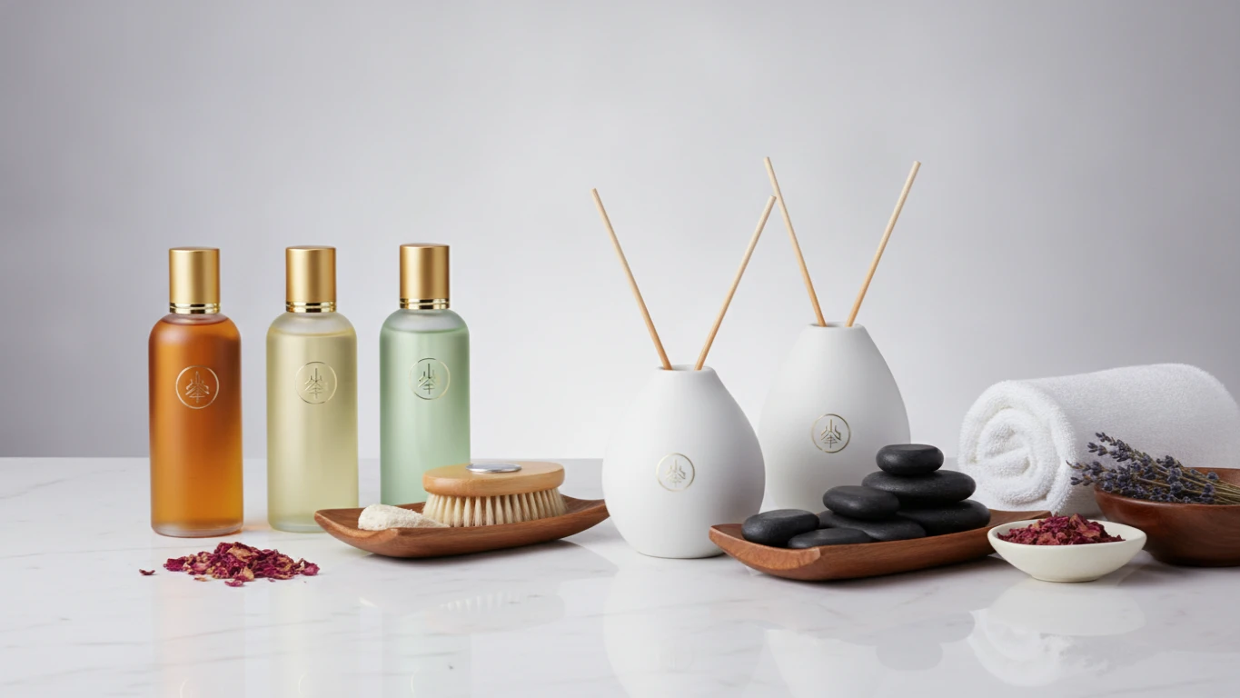 Luxury Essential Oil Spa Set