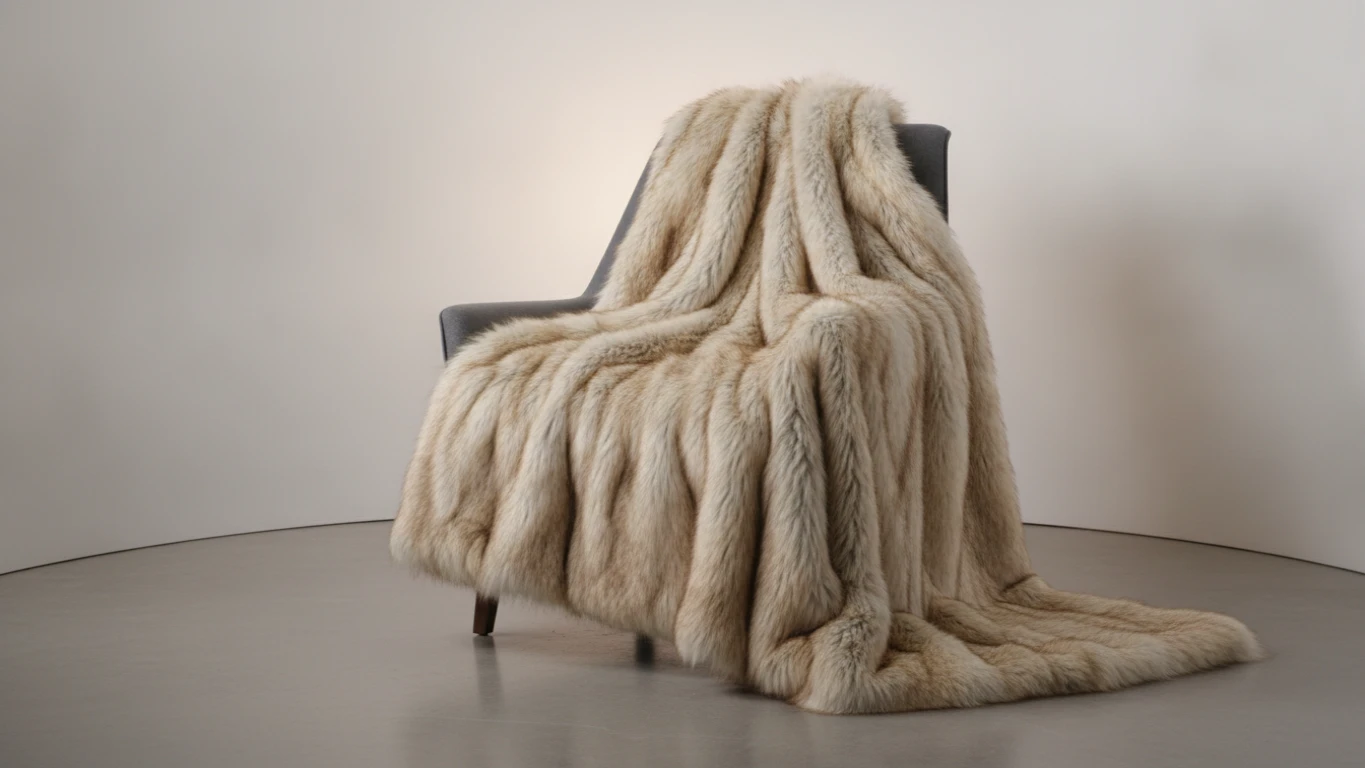 Luxury Faux Fur Oversized Throw Blanket