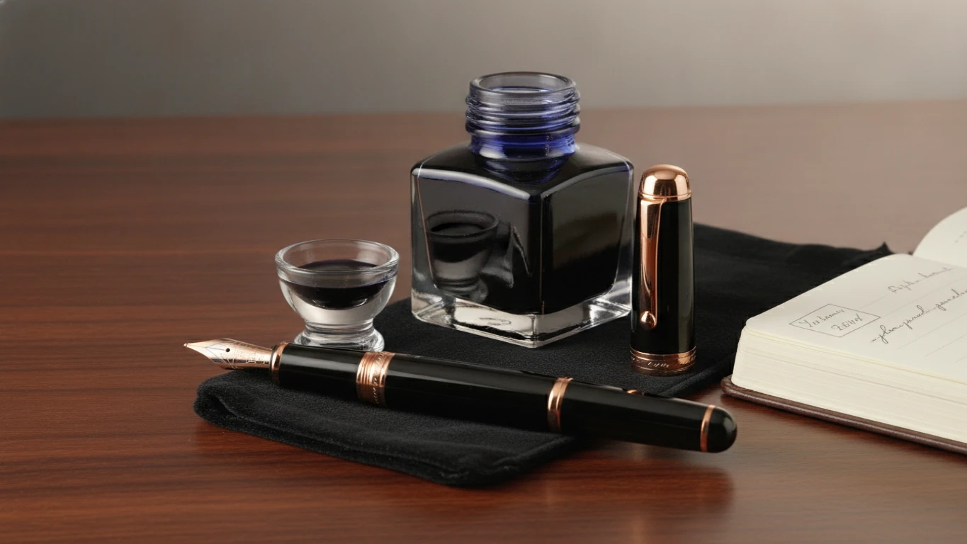 Luxury Fountain Pen and Ink Set
