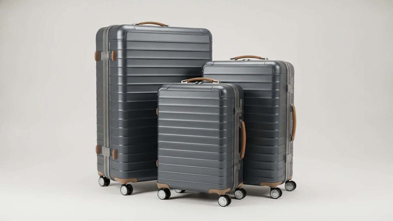 Luxury Hardshell Travel Suitcase Set