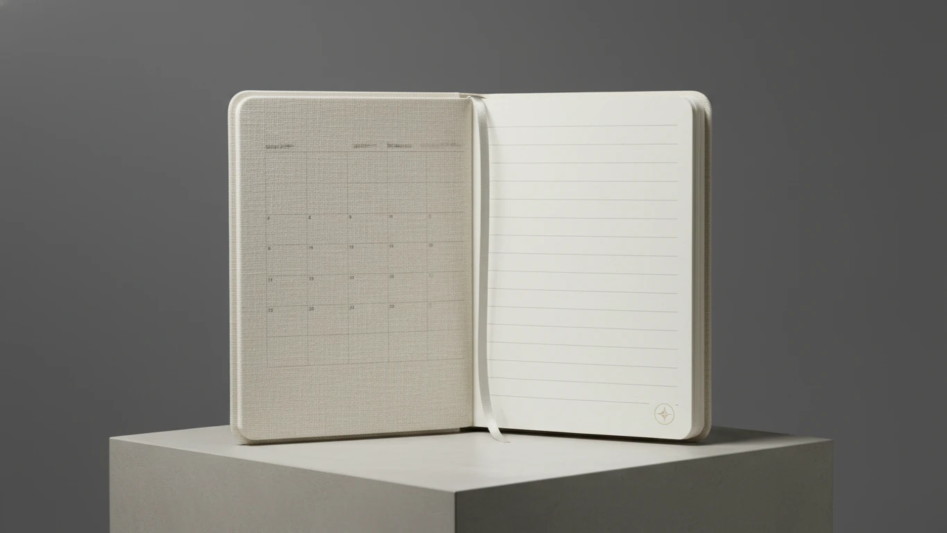 Luxury Linen-Bound Annual Planner