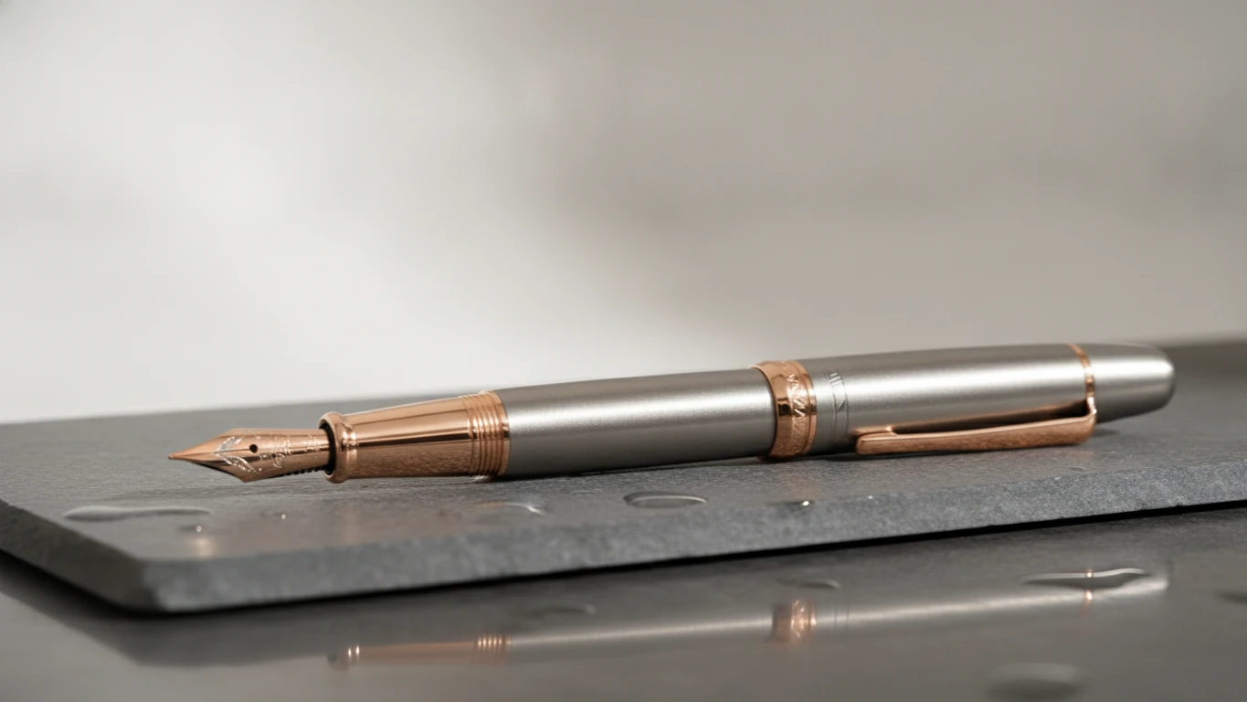 Luxury Metal-Cased Fountain Pen