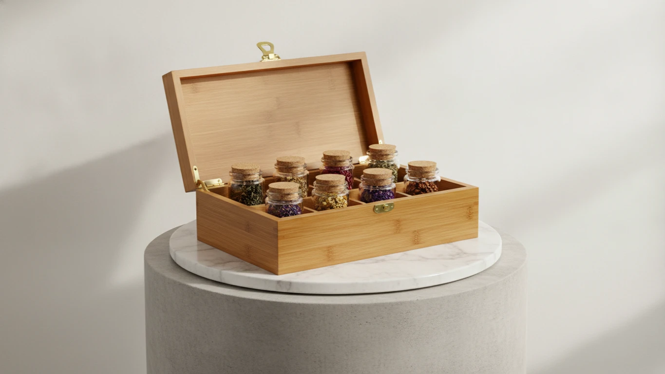 Luxury Organic Tea Sampler Box