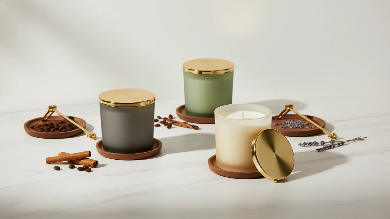 Luxury Scented Soy Candle Set