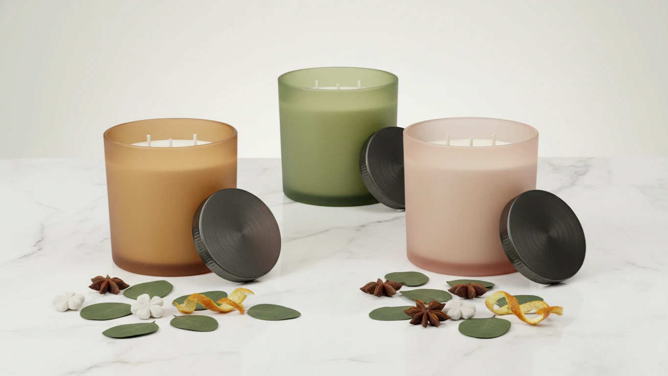 Luxury Scented Soy Candle Trio