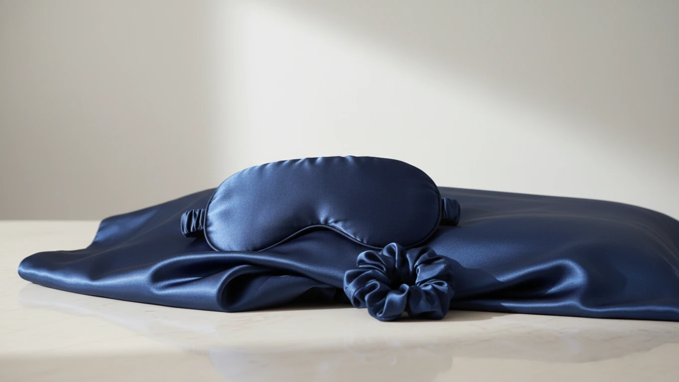 Luxury Silk Eye Mask and Sleep Set