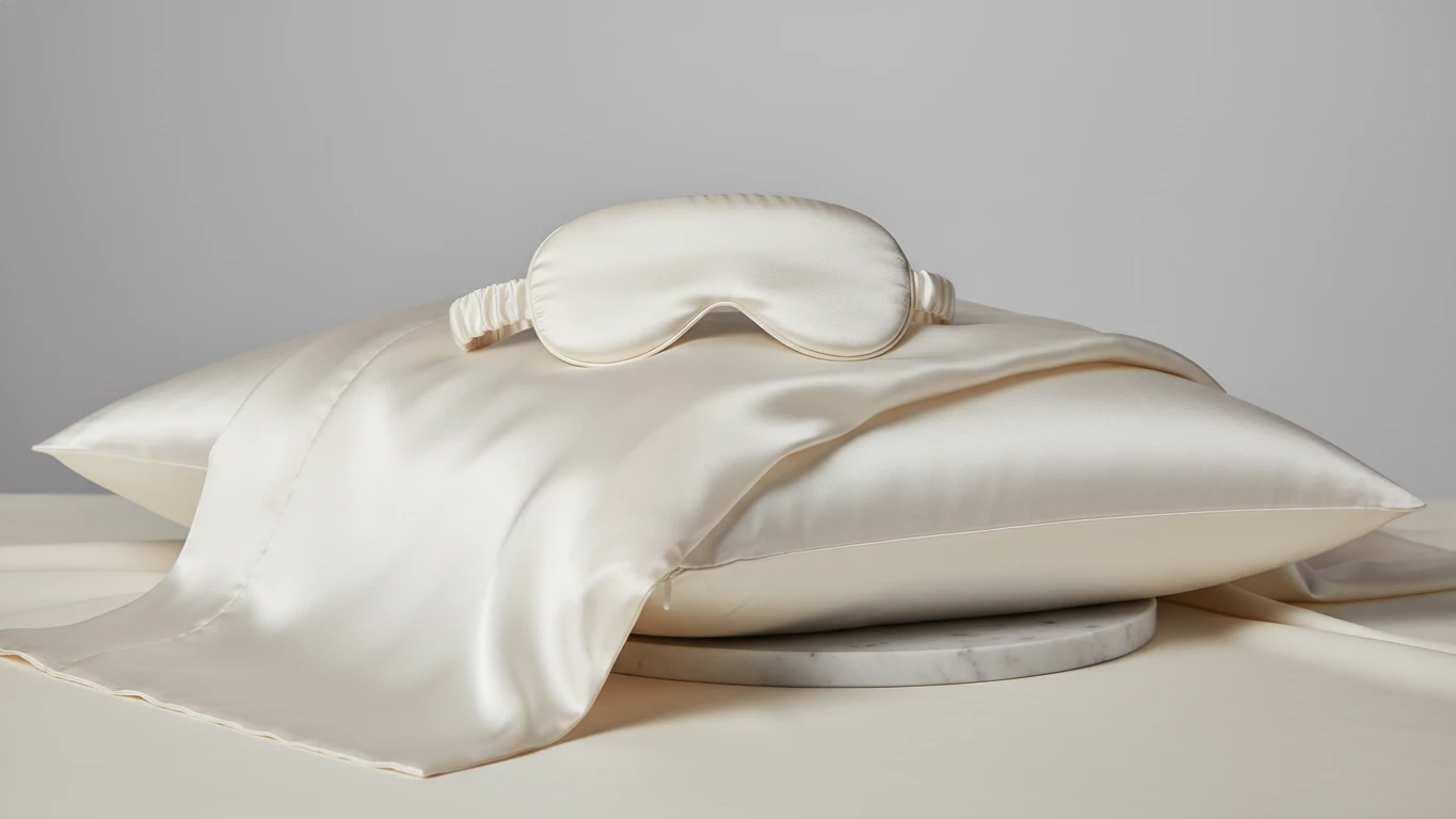 Luxury Silk Sleep Mask and Pillowcase Set