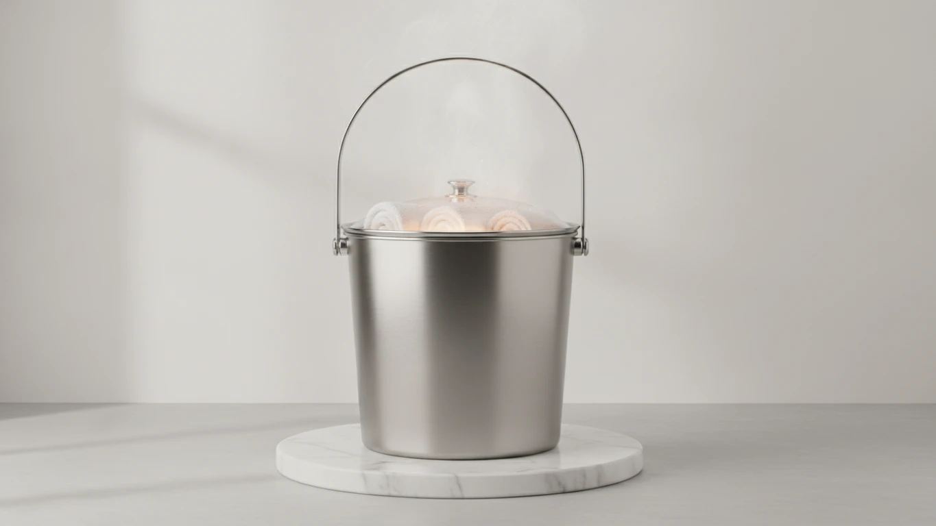 Luxury Spa Towel Warmer Bucket