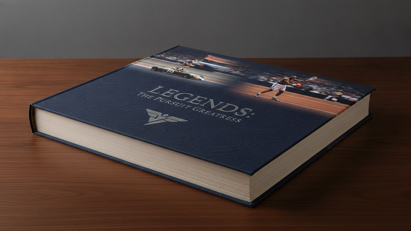 Luxury Sports Biography Coffee Table Book