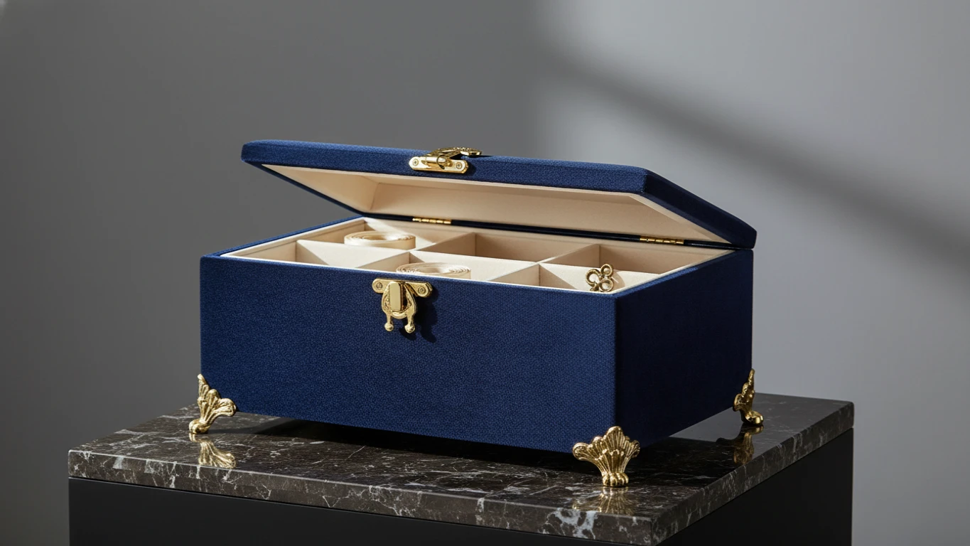 Luxury Velvet Keepsake Memory Box
