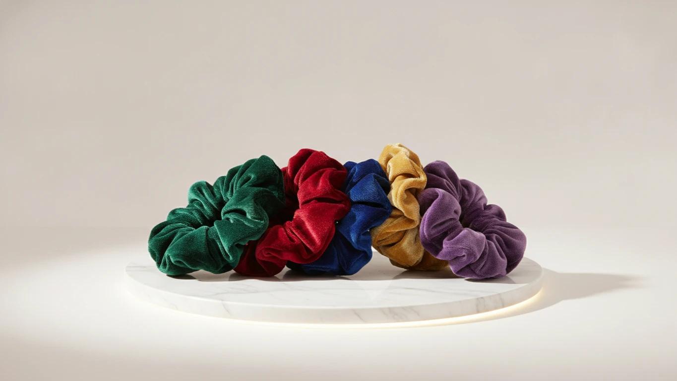 Luxury Velvet Scrunchie Collection