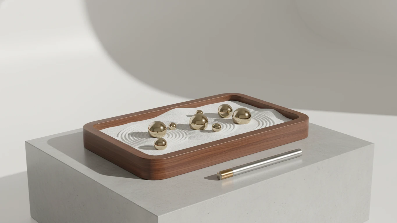 Magnetic Desktop Zen Garden