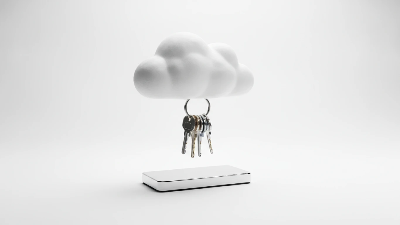 Magnetic Floating Cloud Key Holder