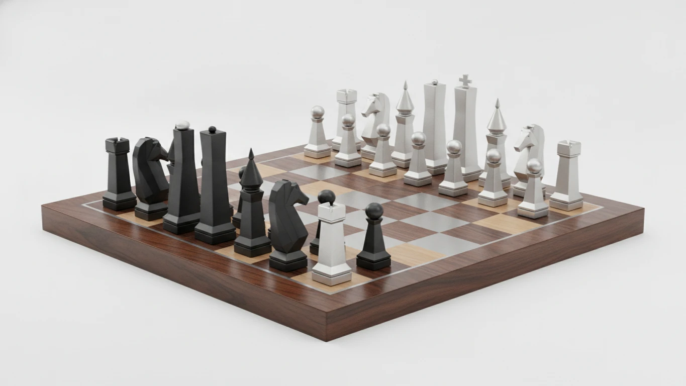 Magnetic High-Strategy Chess Set