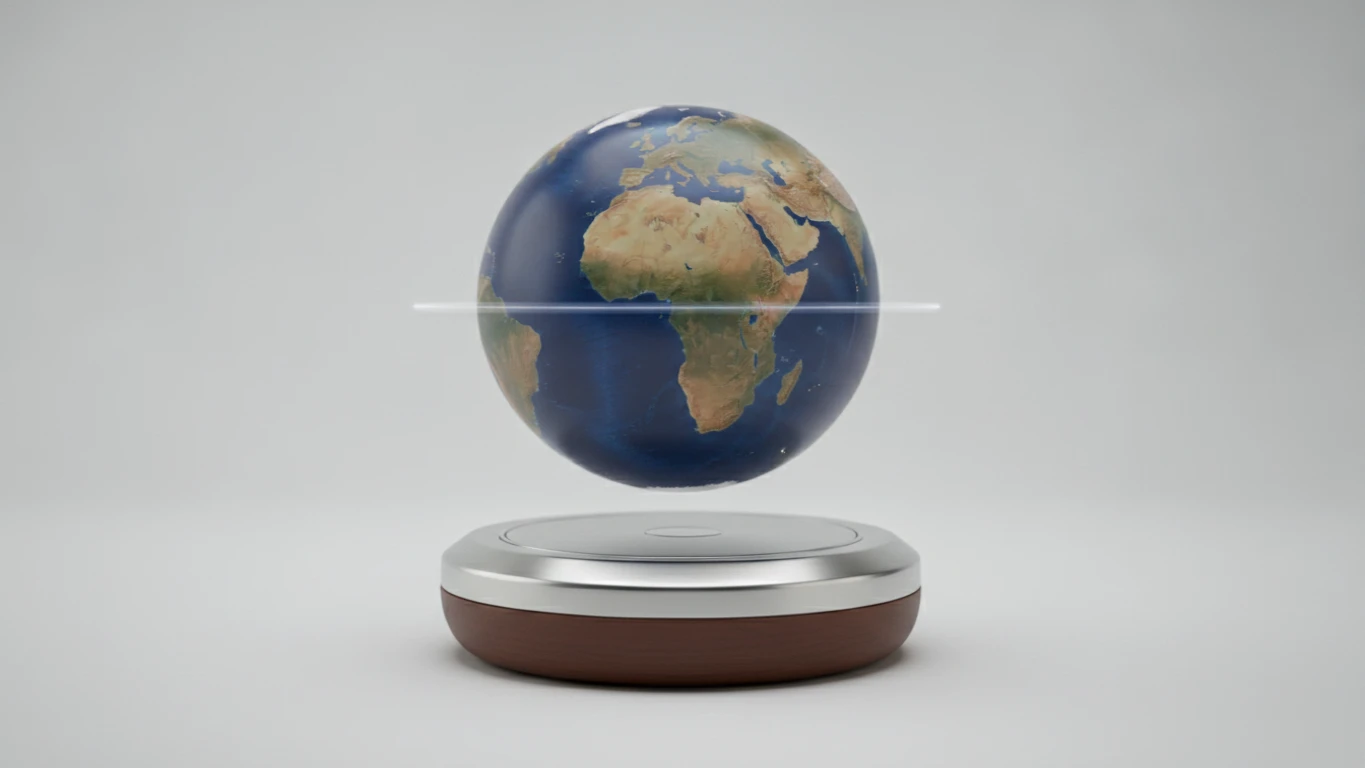 Magnetic Levitating Desk Globe