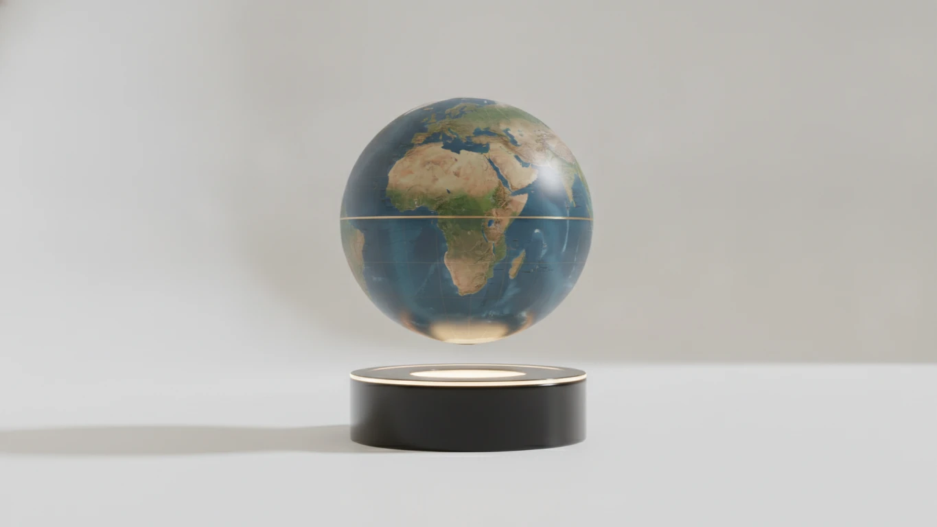 Magnetic Levitation World Globe