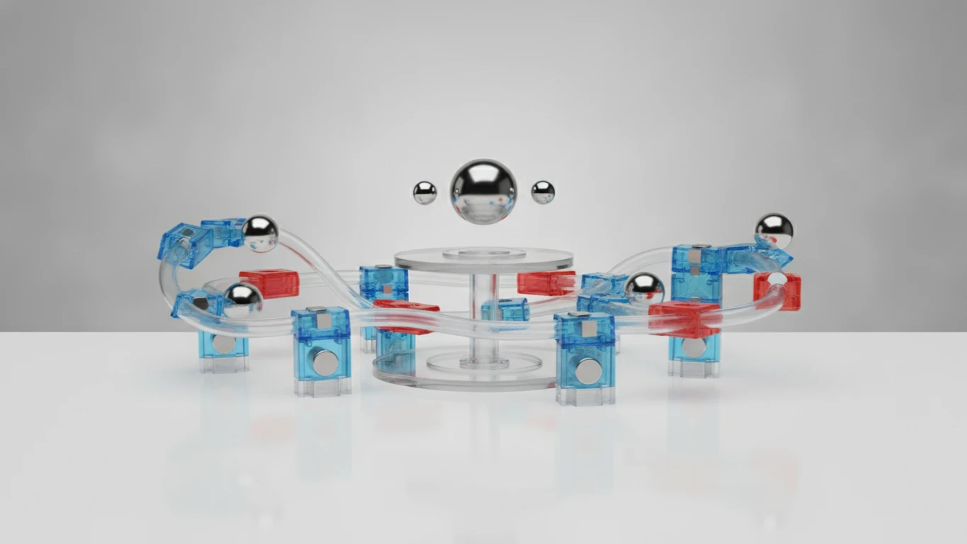 Magnetic Science & Gravity Track Set