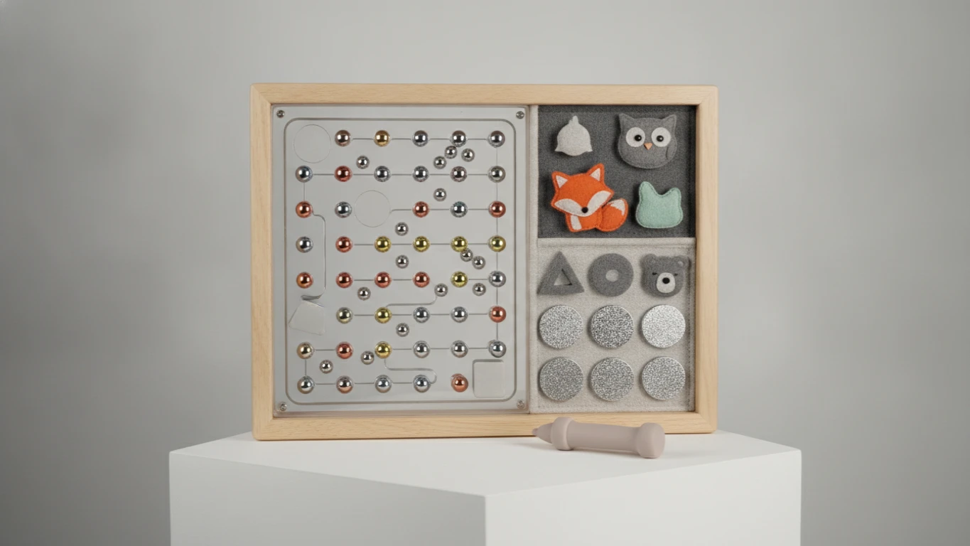 Magnetic Sensory Activity Board