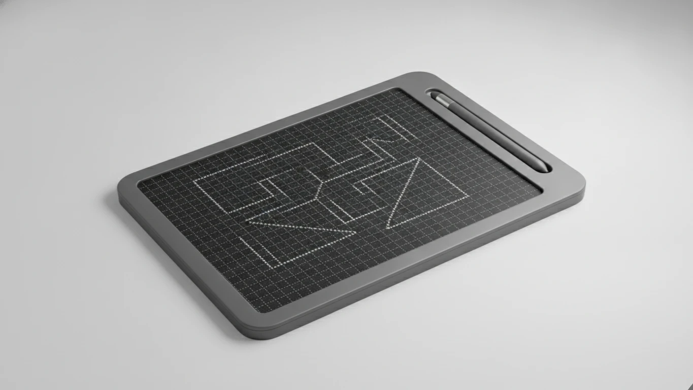 Magnetic Sketch Pad with Stylus