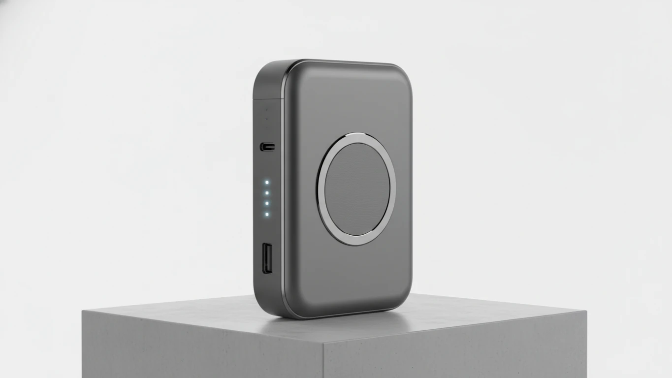 Magnetic Wireless Portable Power Bank