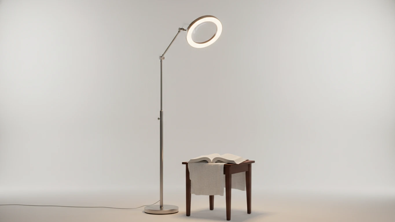 Magnifying Reading Floor Lamp