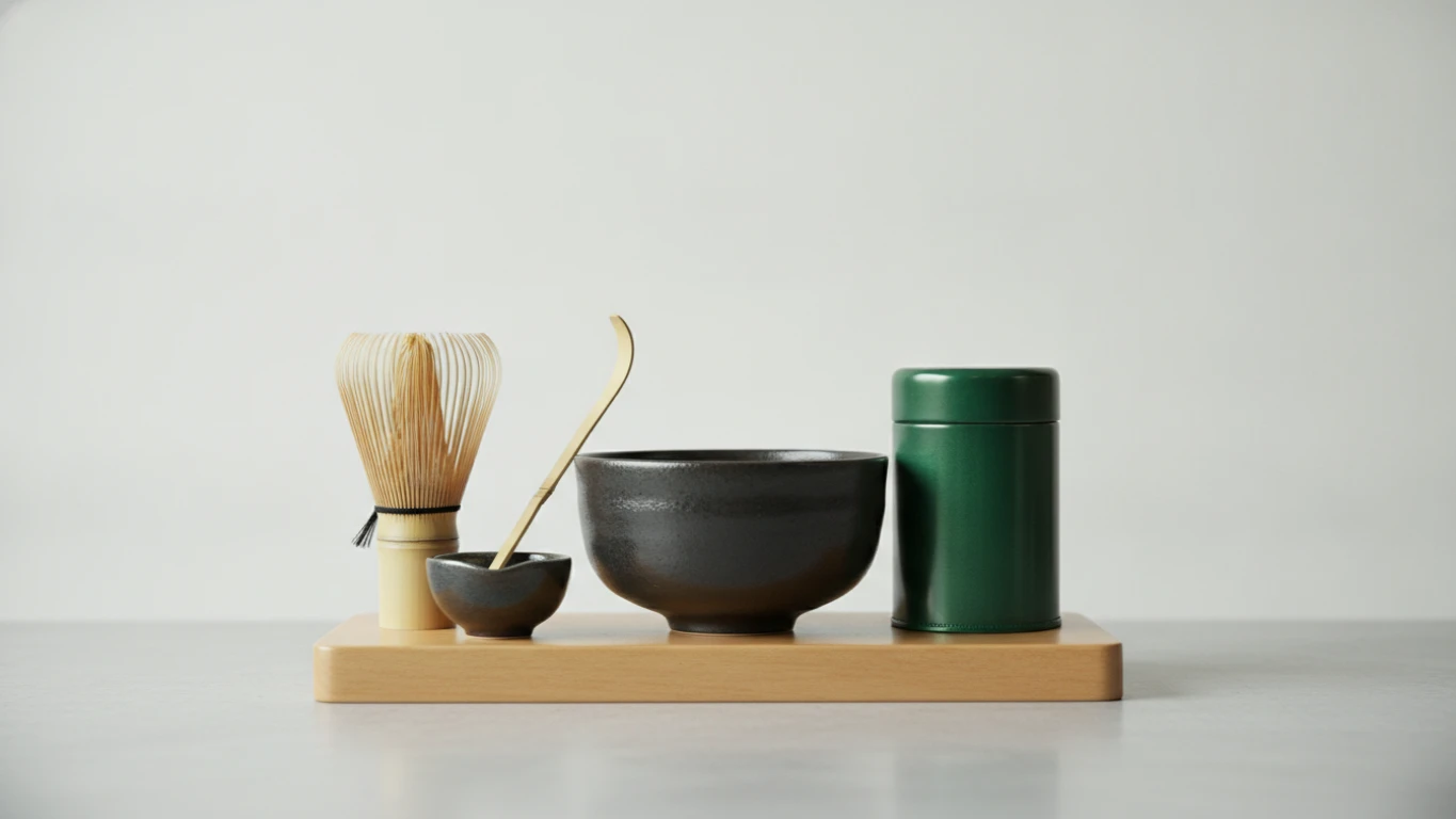 Matcha Tea Whisk and Ceremony Set