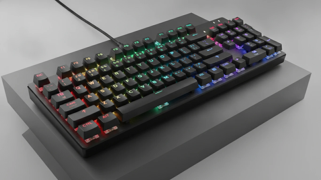 Mechanical RGB Backlit Gaming Keyboard
