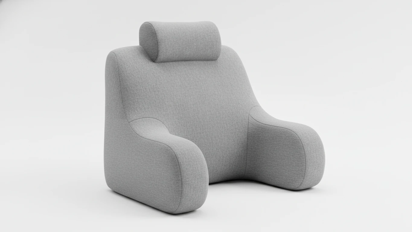 Memory Foam Ergonomic Reading Pillow